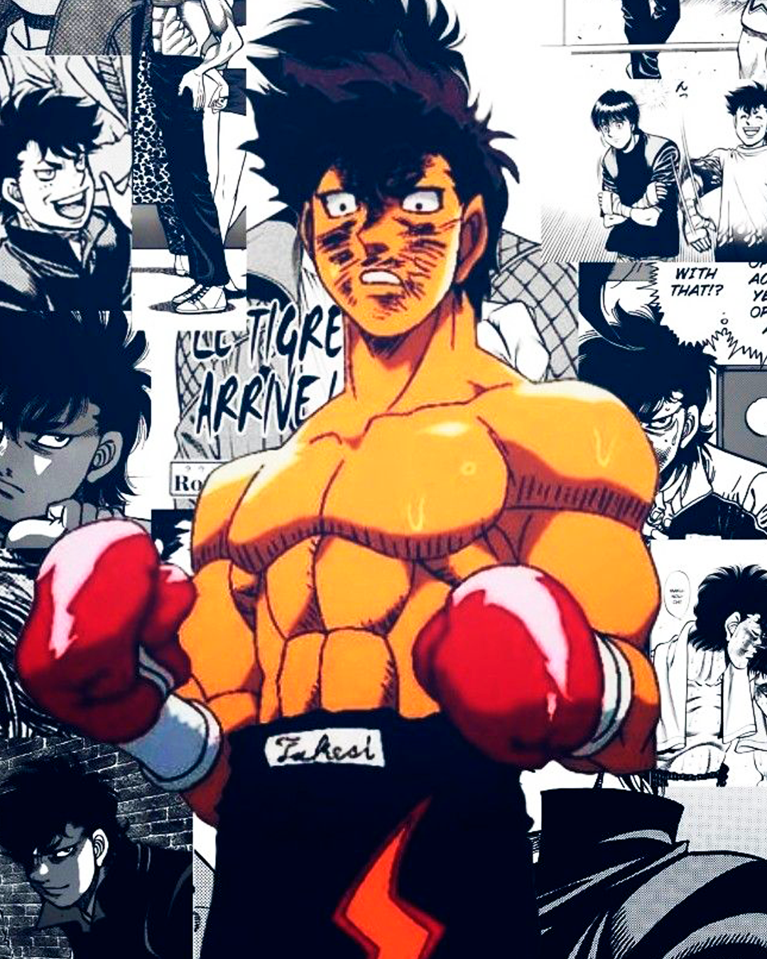 🩳 Short sport "Sendo Rayo ⚡" de Hajime no ippo