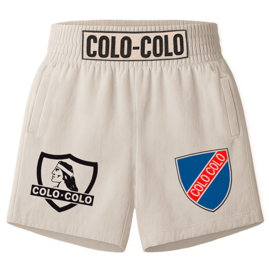 🩳🥊 Short boxeo de "Colo Colo" club chileno de futbol